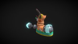 boots inspired by crash bandicoot