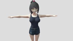 【Anime Character】TankTop (SeriesB /Unity 3D)