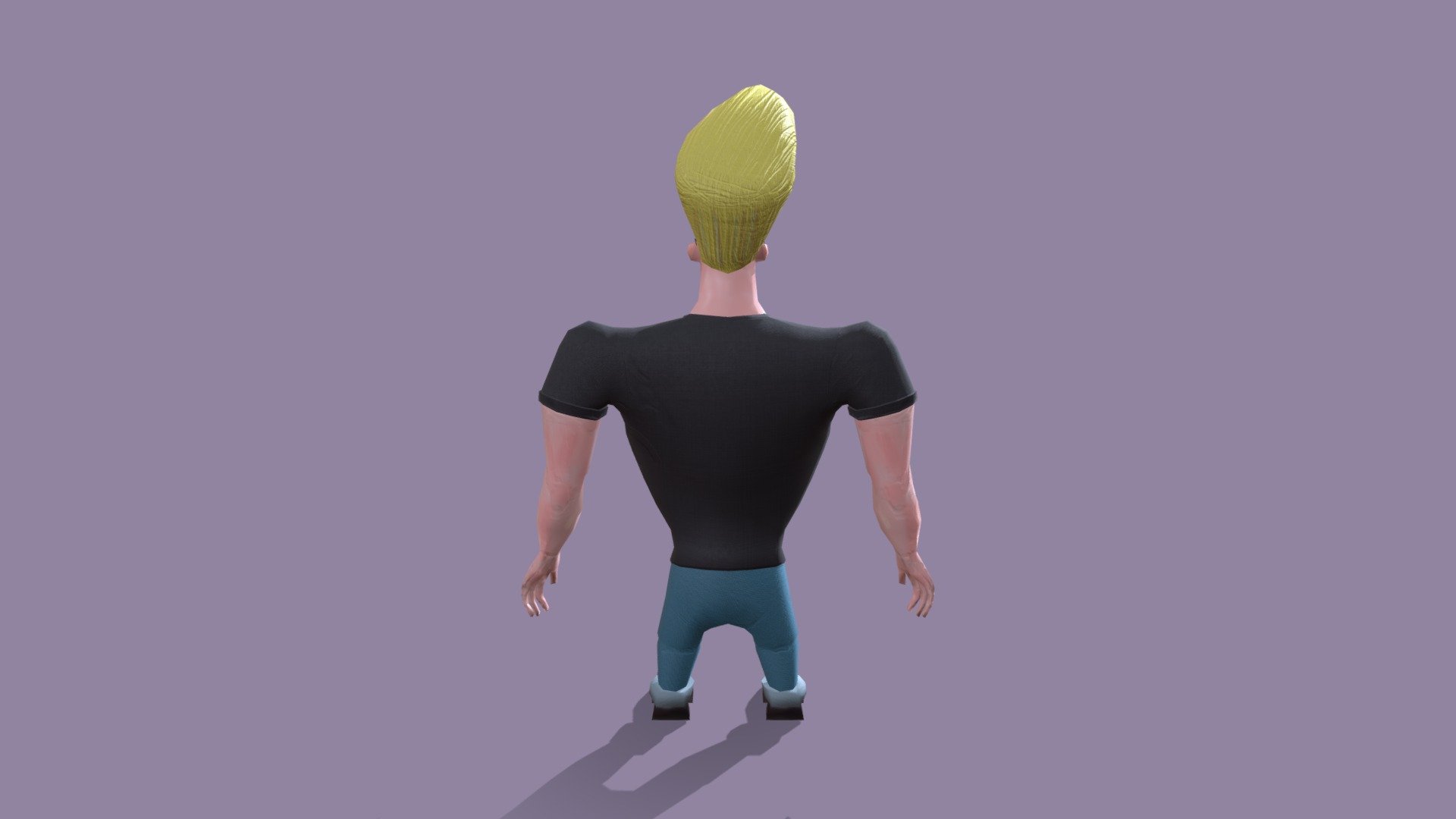 Johnny Bravo 3d model