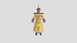 3D Chinese Ancient Traditional Qing Dynasty