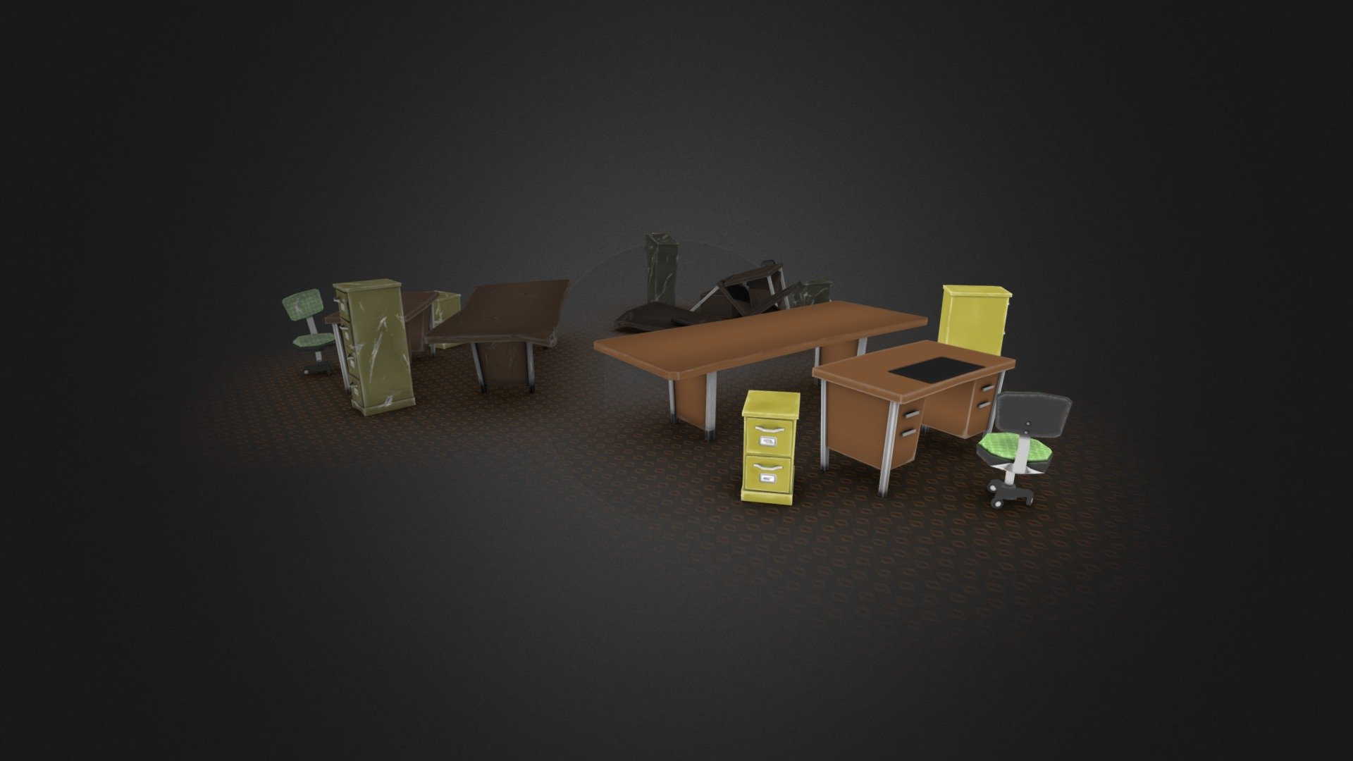 Office Spaz! 3d model