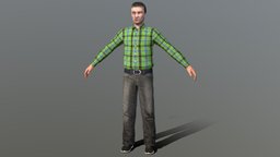 Male LowPoly (Rigged)