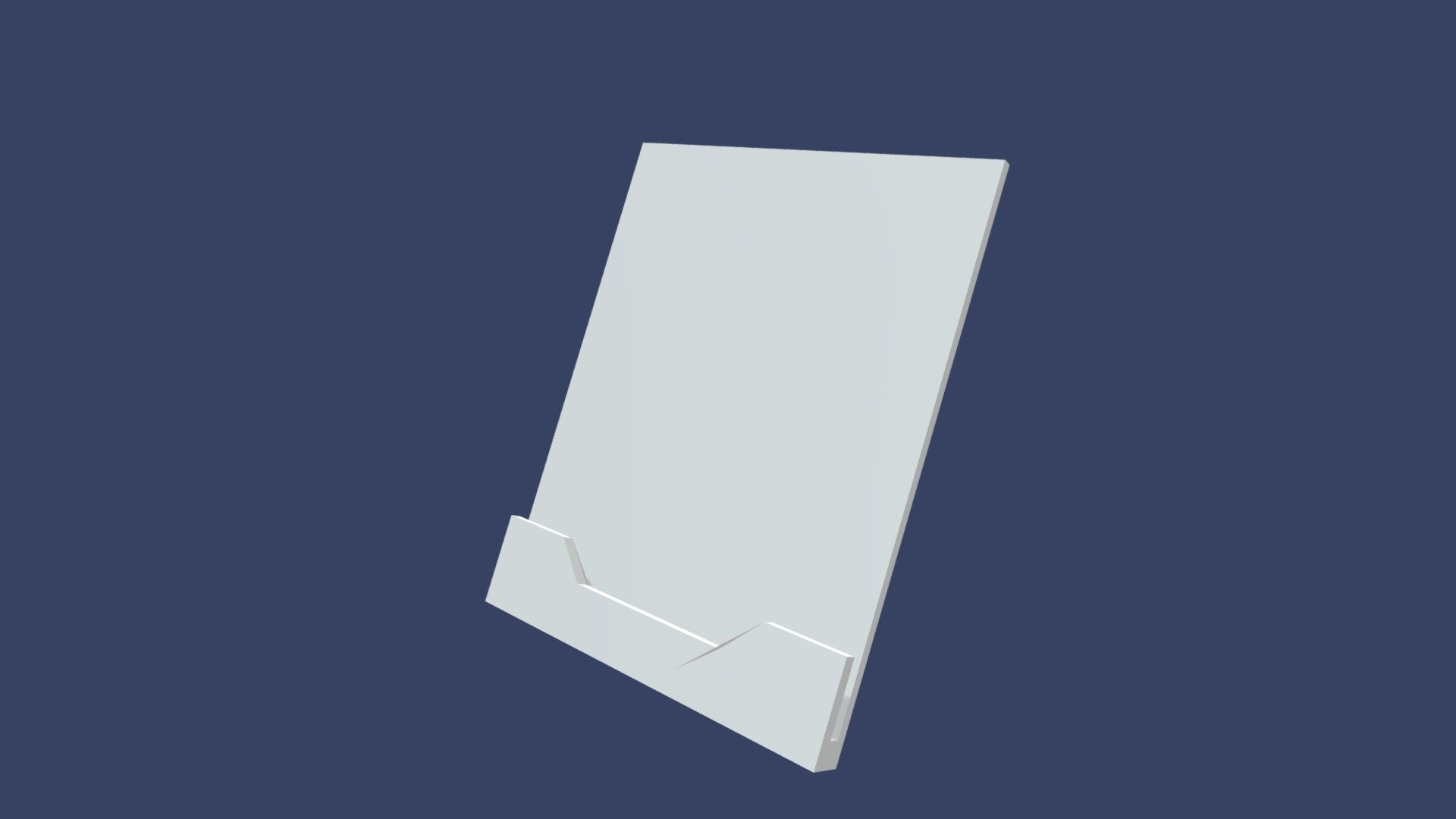 Paper/Information holder 3d model