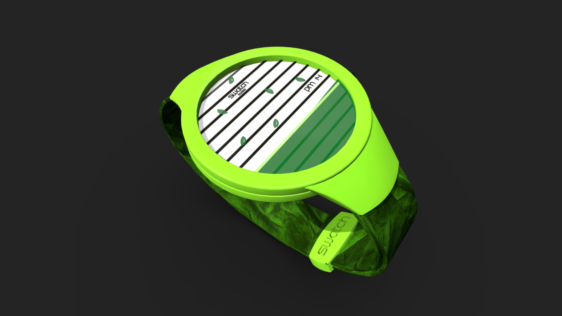 Natura Wristwatch 3d model