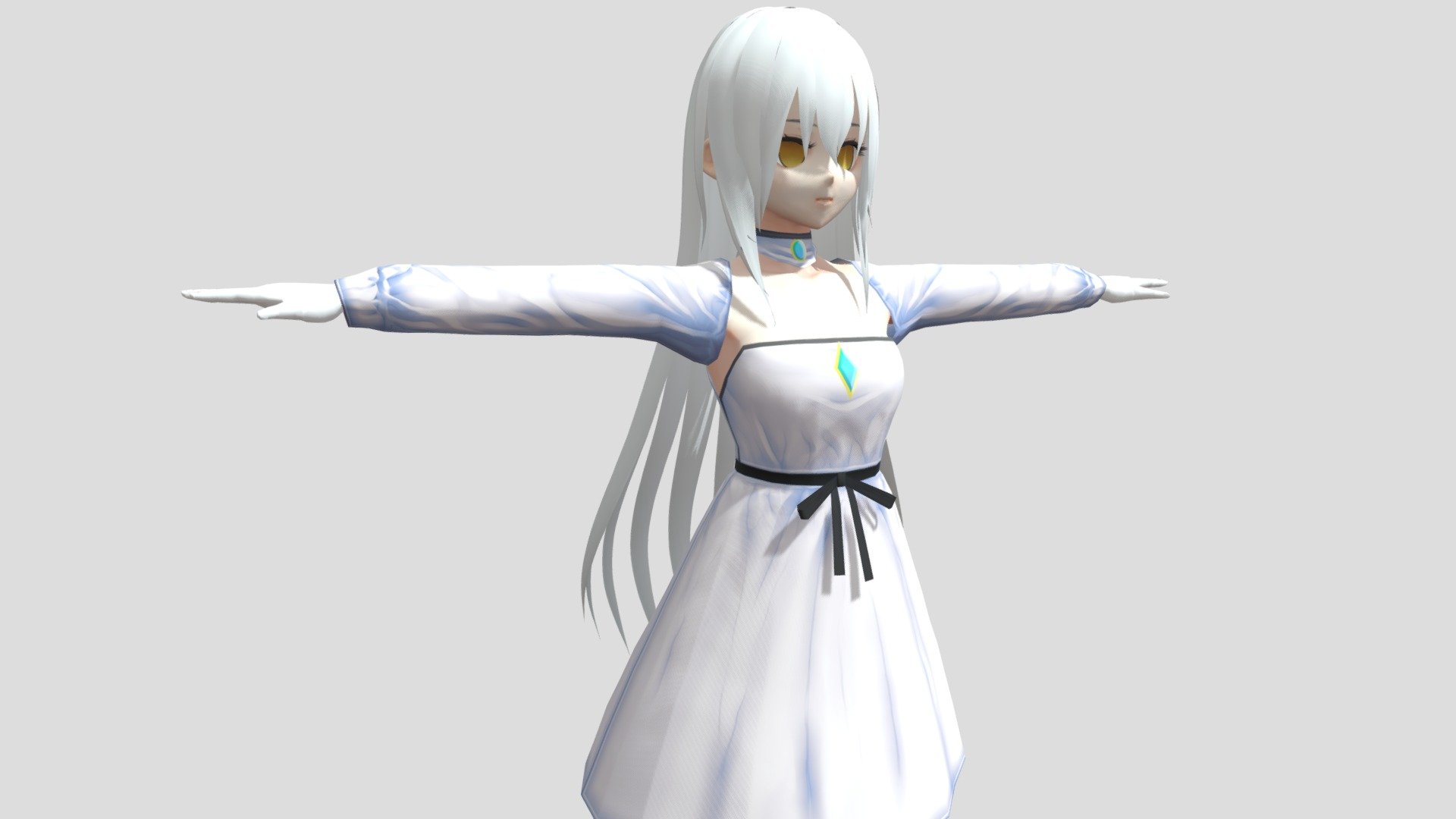 【Anime Character / alex94i60】Eve 3d model