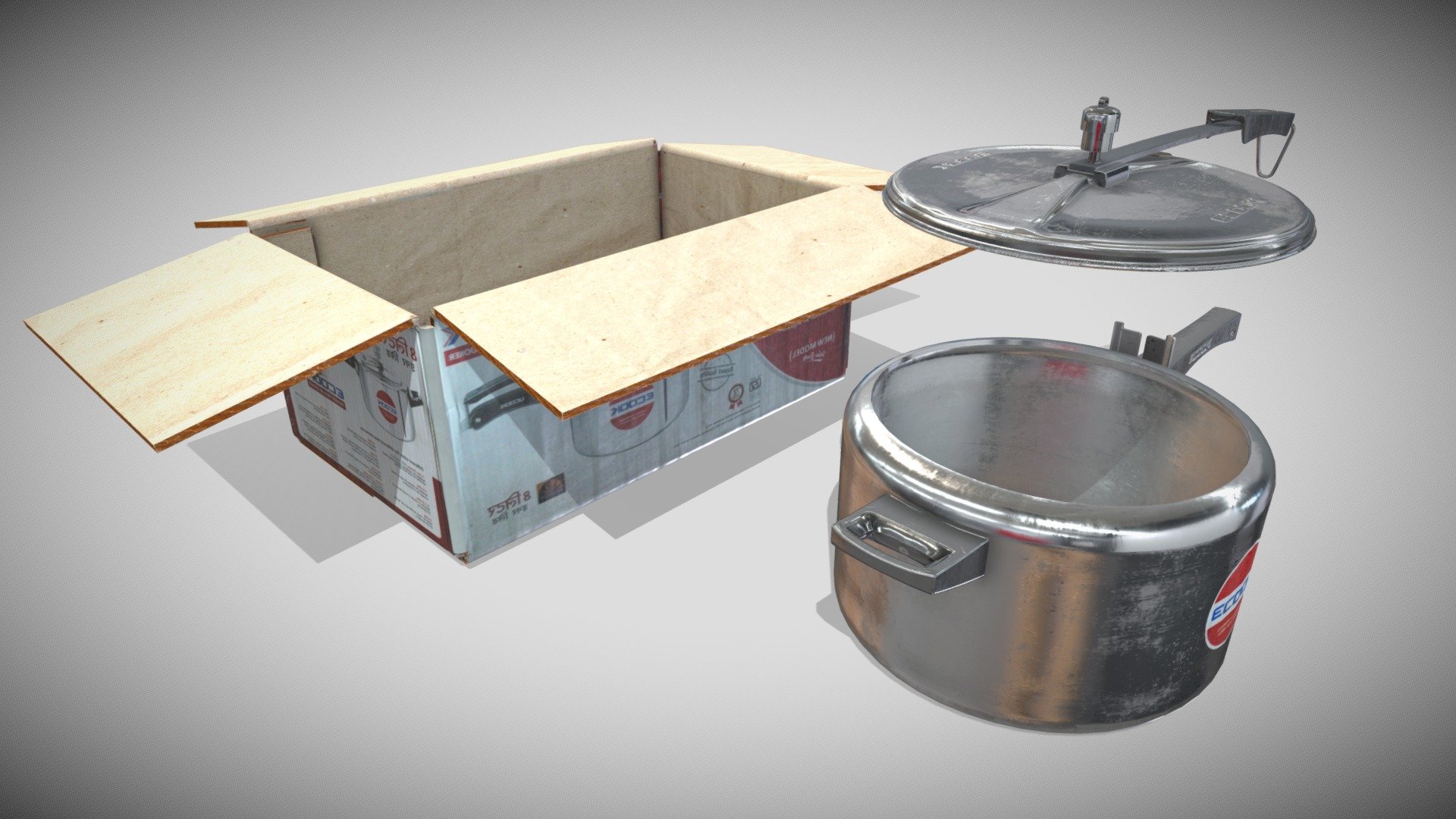 Pression Cooker 3d model