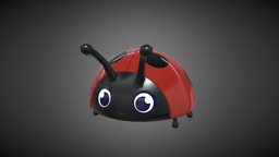 Free lowpoly ladybug