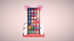 Bunny style phone holder (LP)