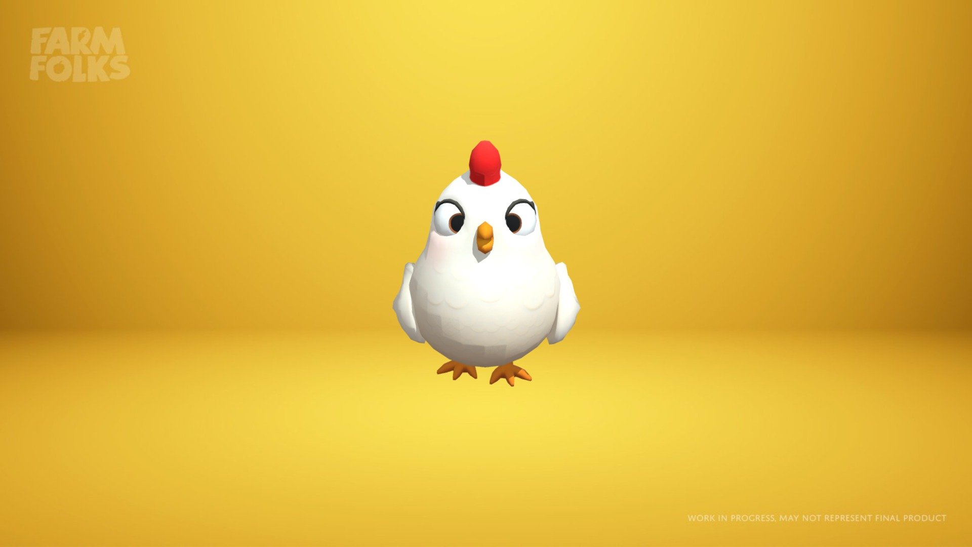 Chicken_fear 3d model