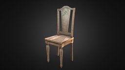 Old Chair 3D Model