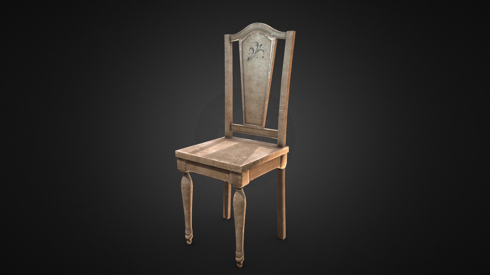 Old Chair 3D Model 3d model