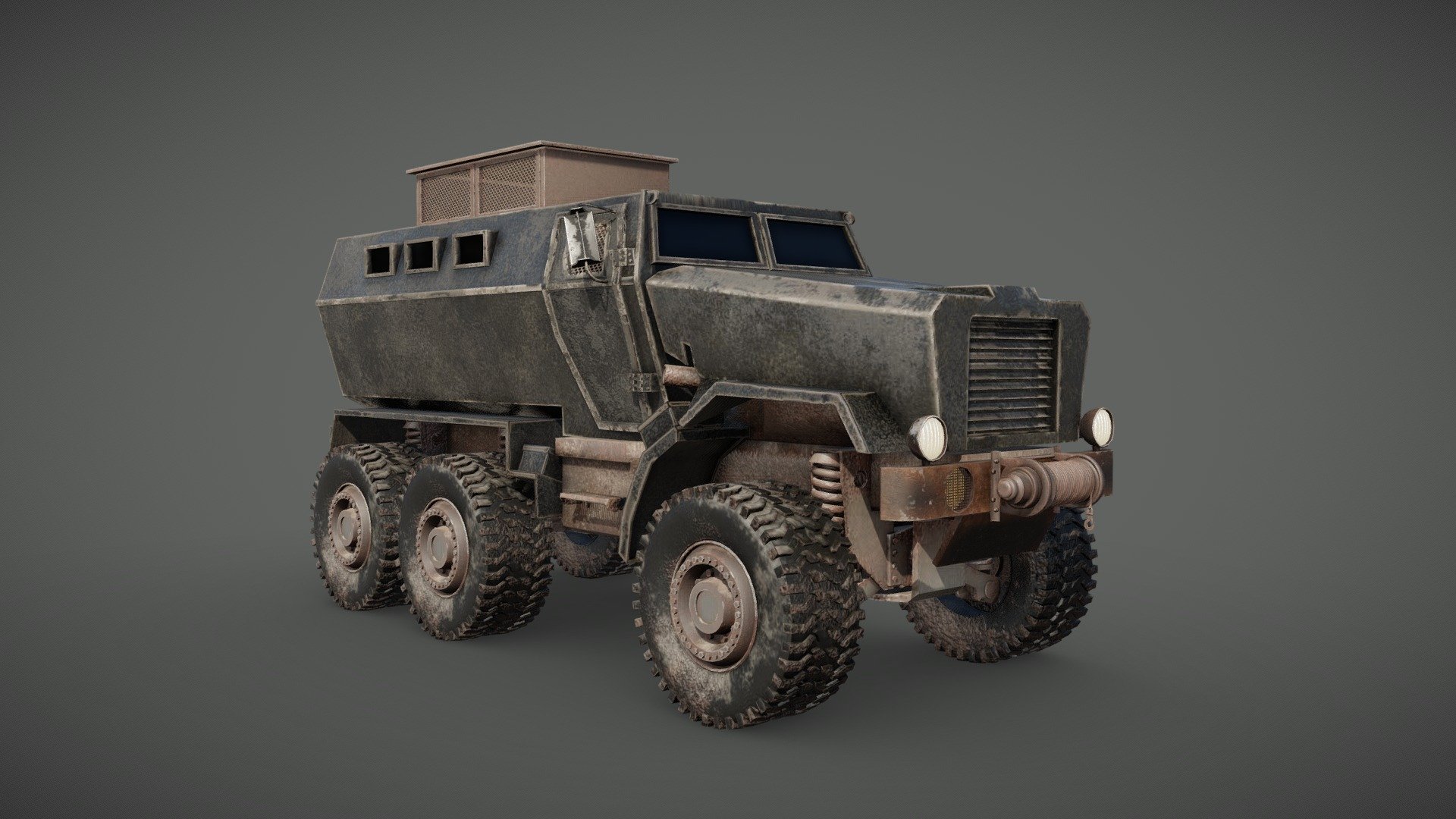 Armored Car 3d model