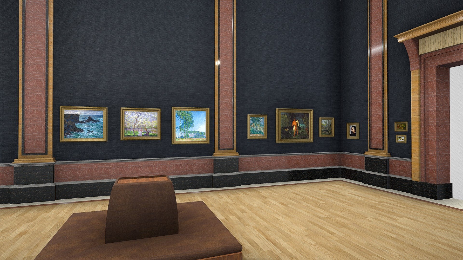 Gallery 5: French Art 19th–20th Century 3d model