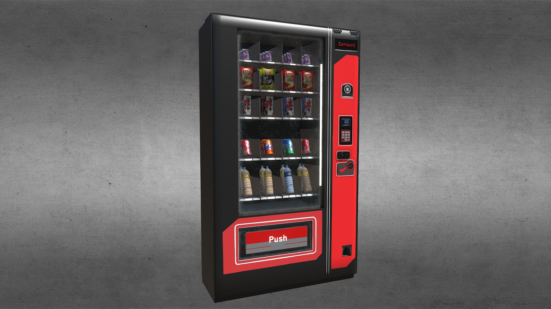 Vending machine 3d model