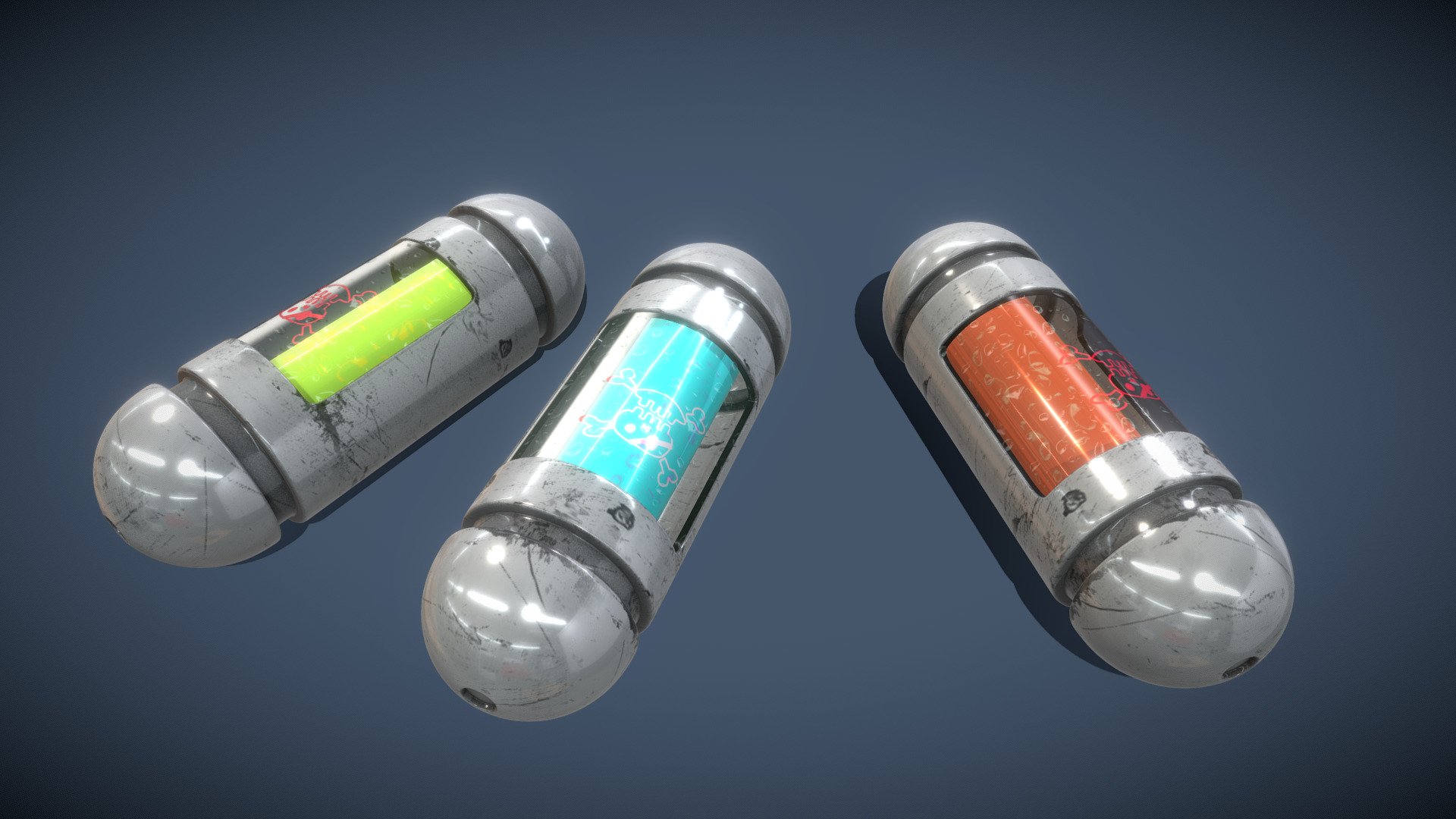 Capsule 3d model