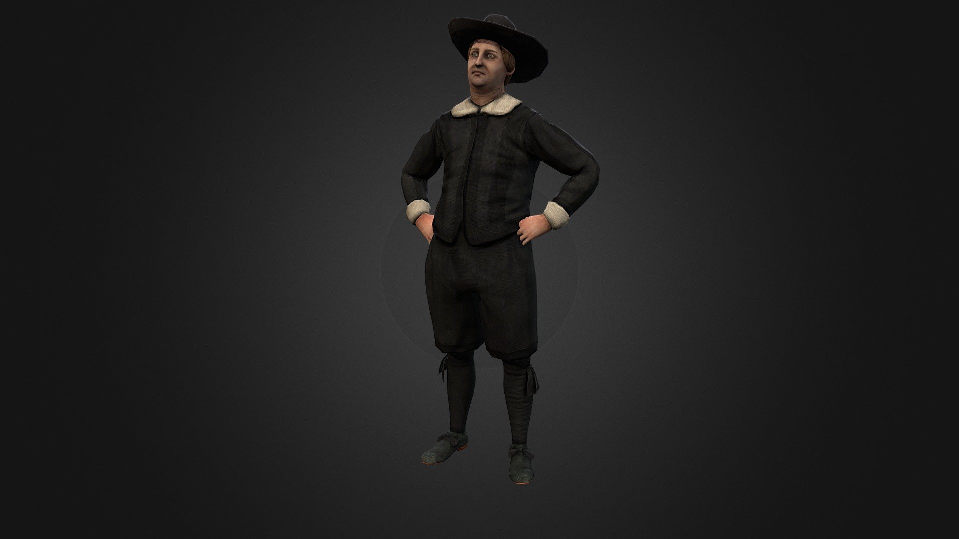 Fat Men 3d model