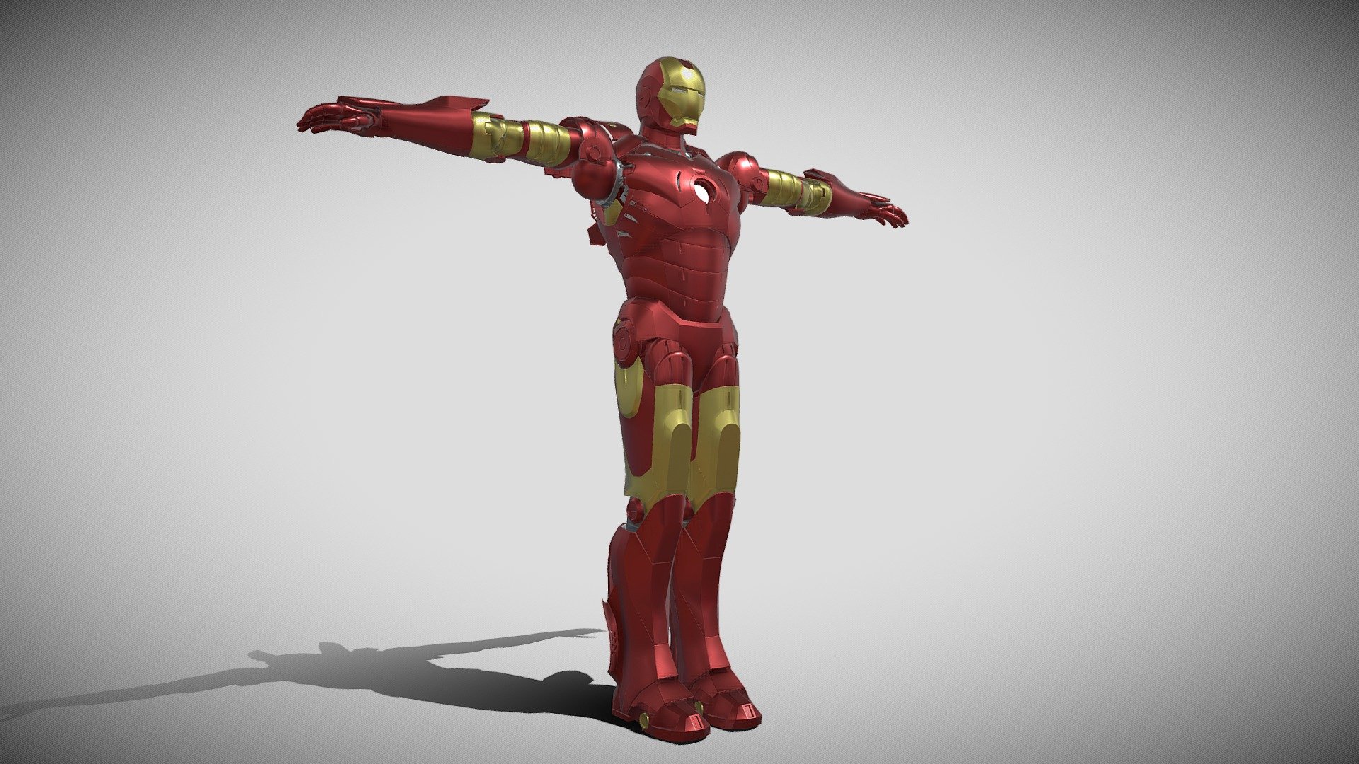 IronMan 3d model