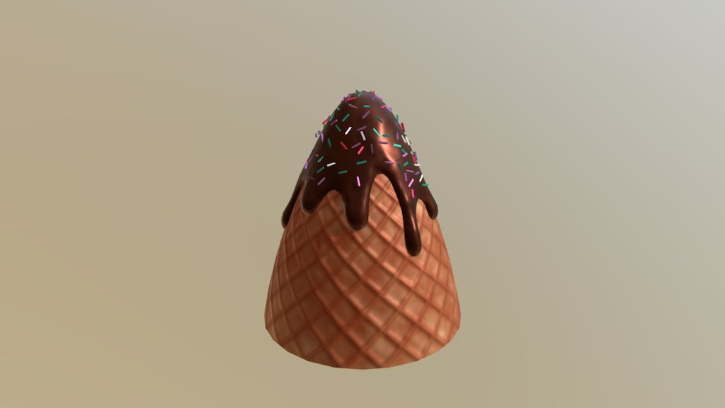 Waffle Mountain 3d model