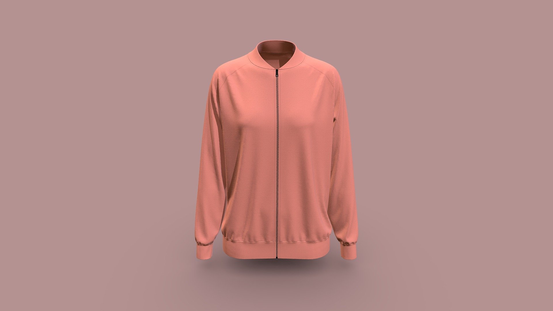 Knit Jacket For Women 3d model