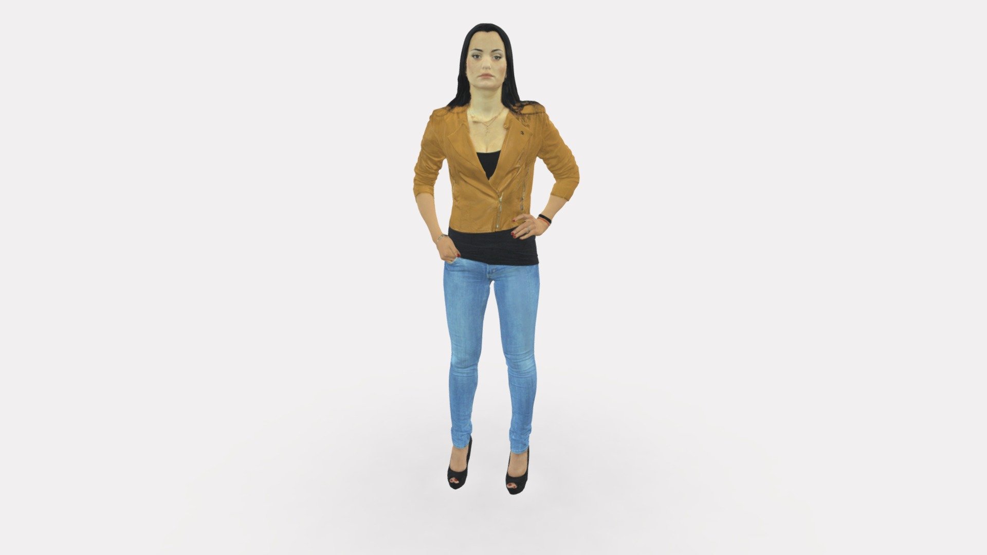 fashion woman 0318 3d model