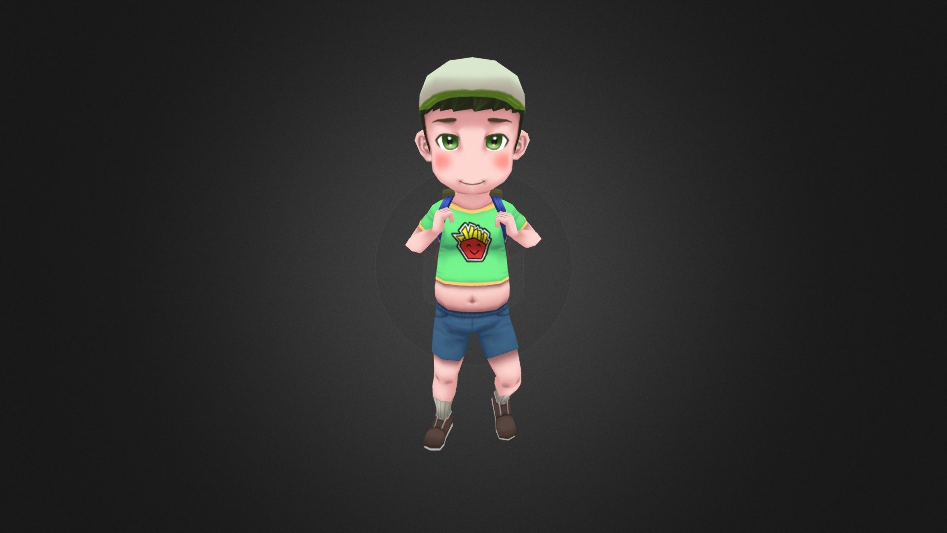 Fatty Boy 3d model