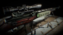 M14 A1H Sniper Rifle