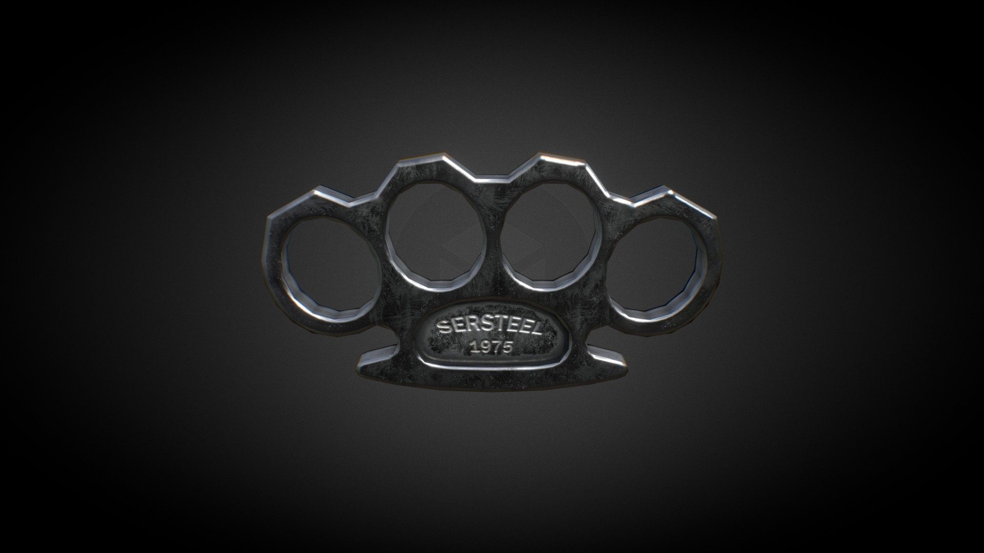 Brass Knuckles 3d model