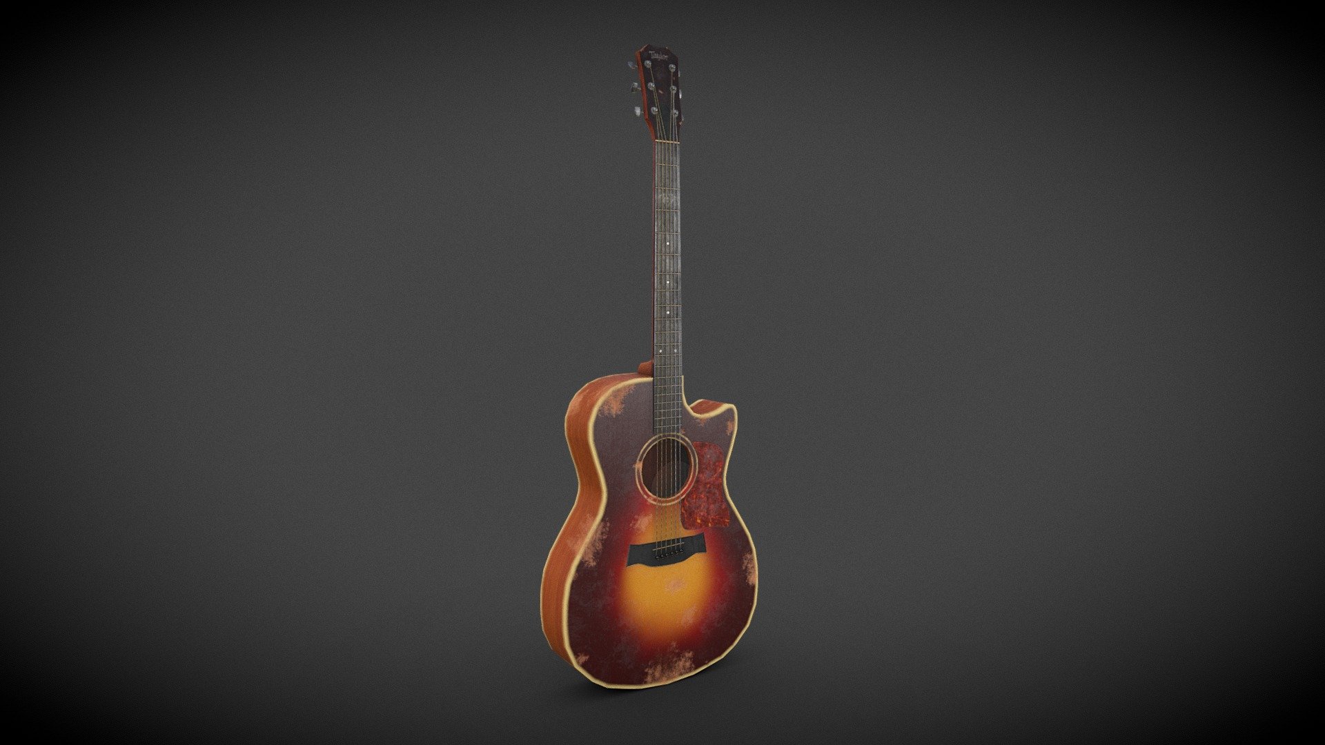 Ellies Guitar (The Last of Us Part II) 3d model