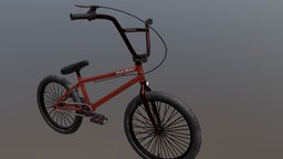 Low poly bike