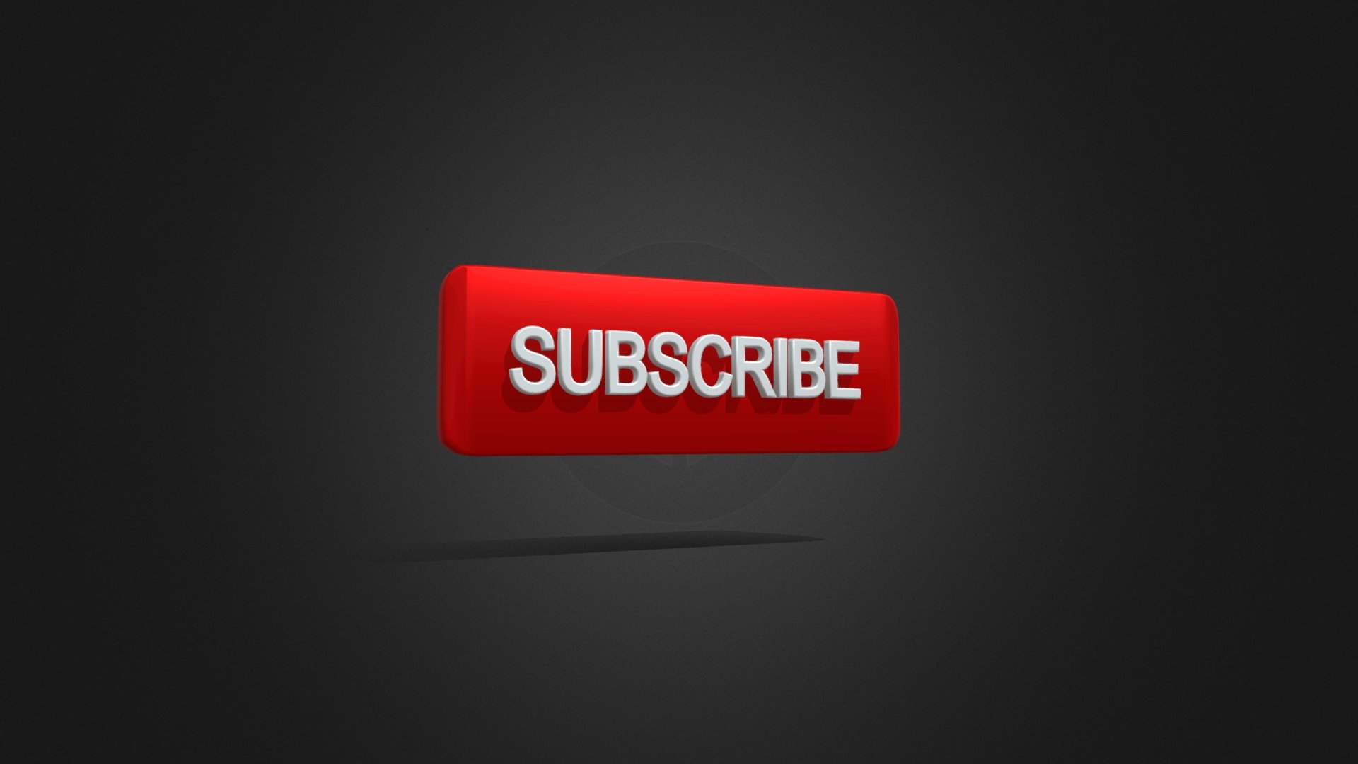 Subscribe Button 3d model