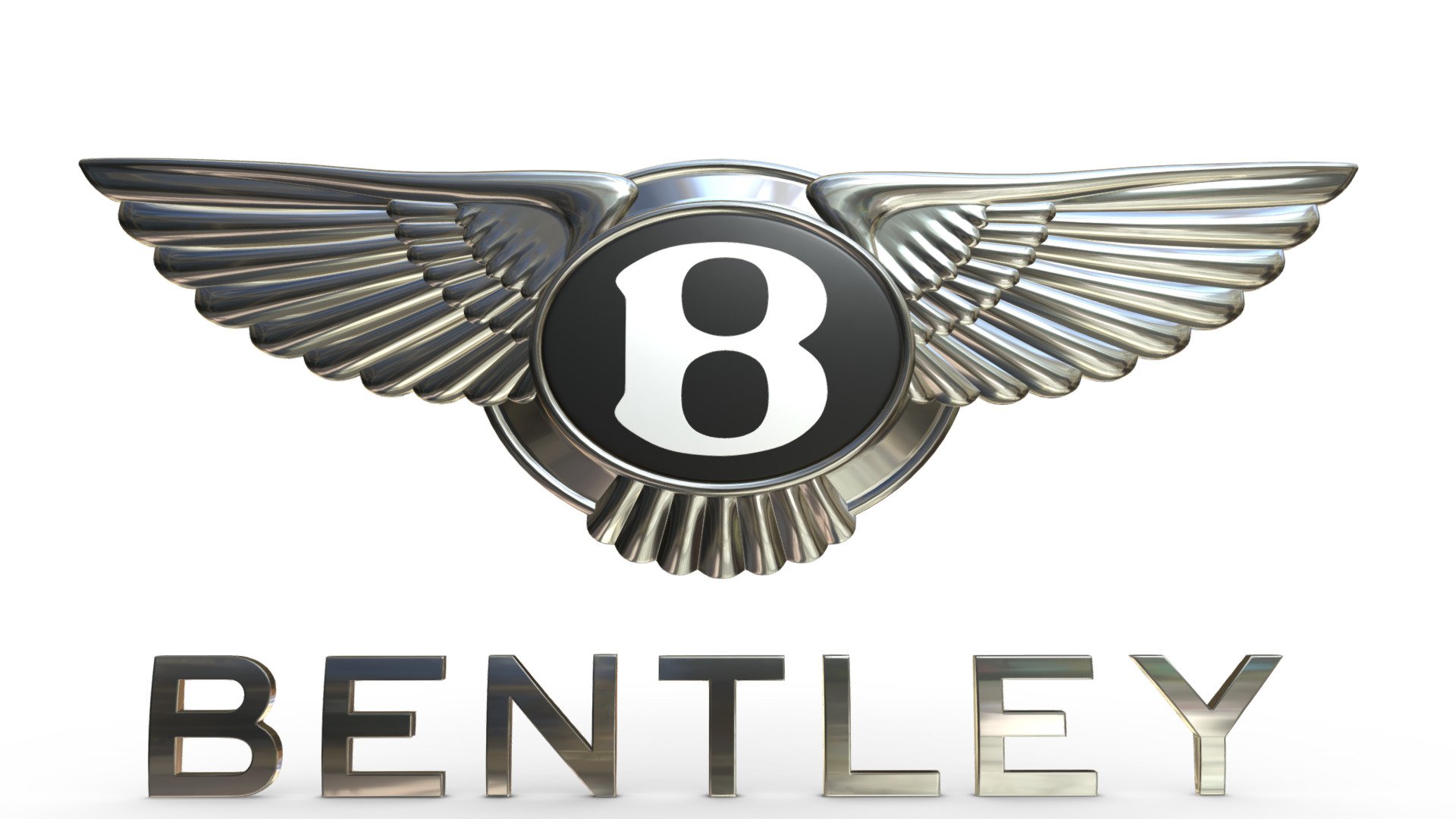 Bentley Logo 3d model