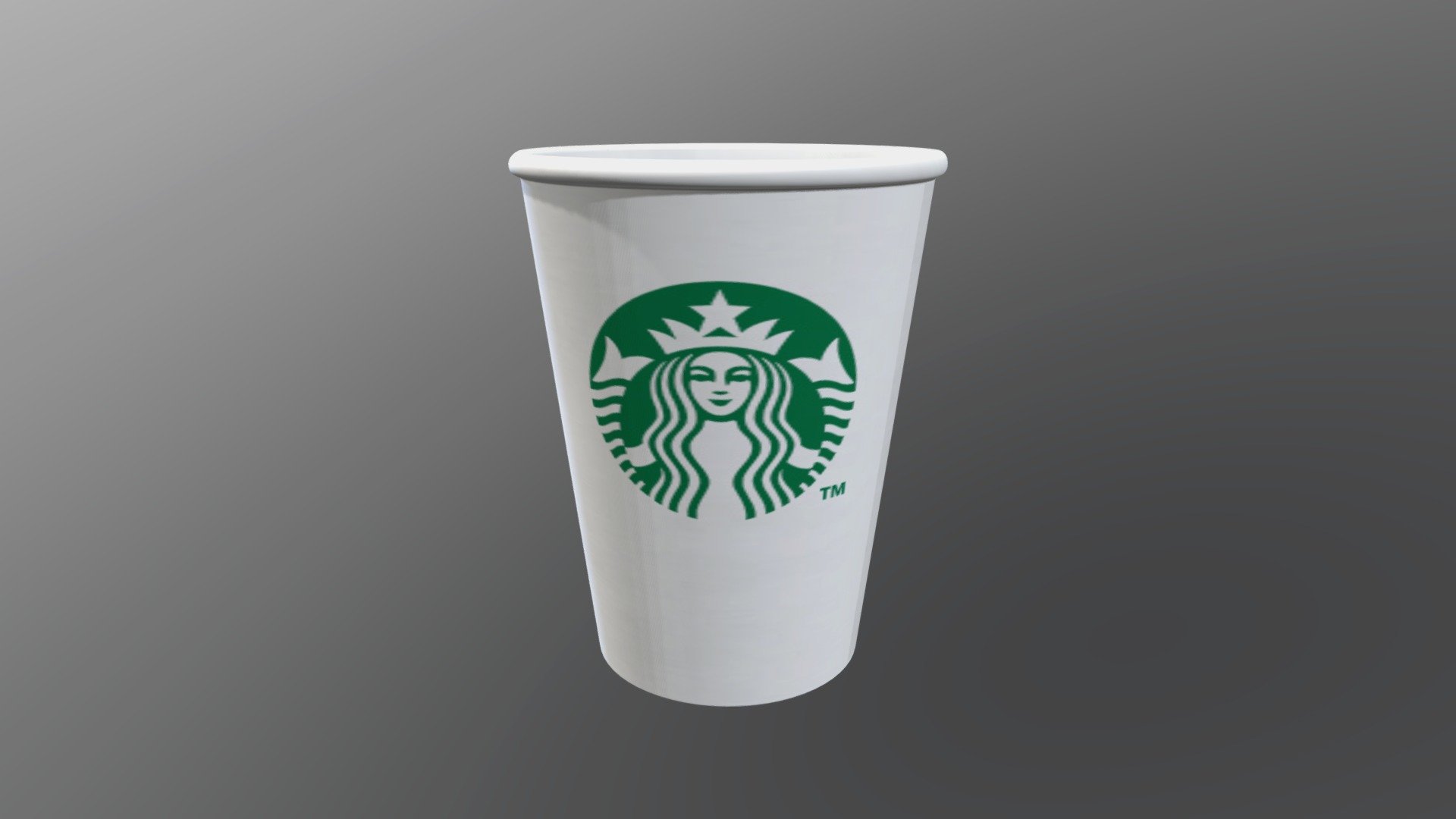 Starbucks Paper Cup 3d model