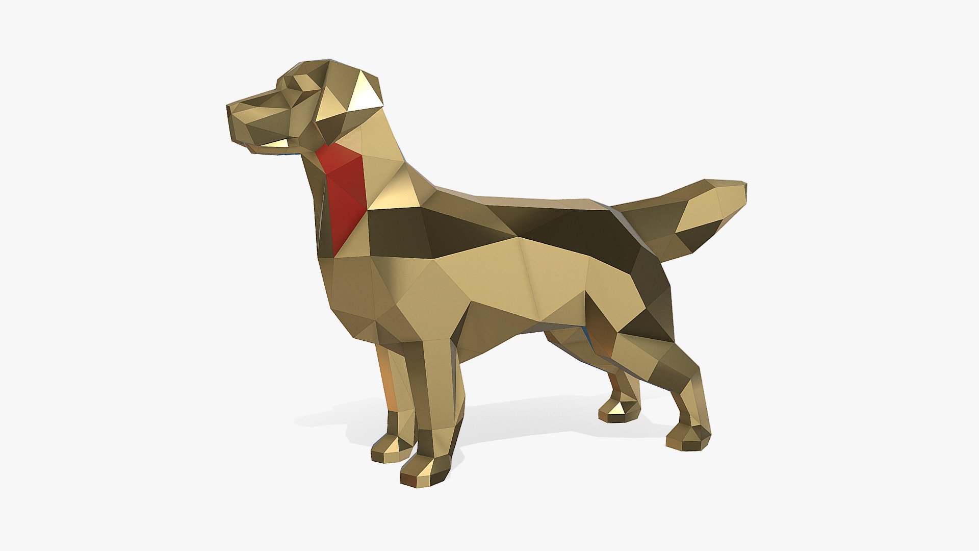 Golden Retriever 3d model