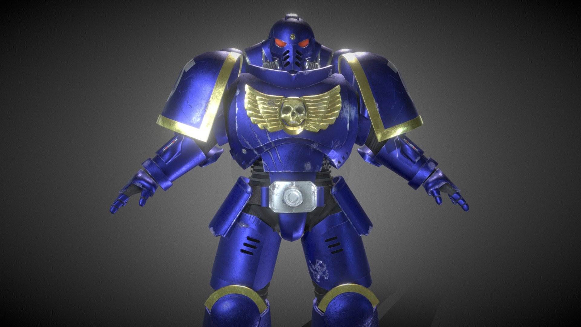 Warhammer 40k 3d model