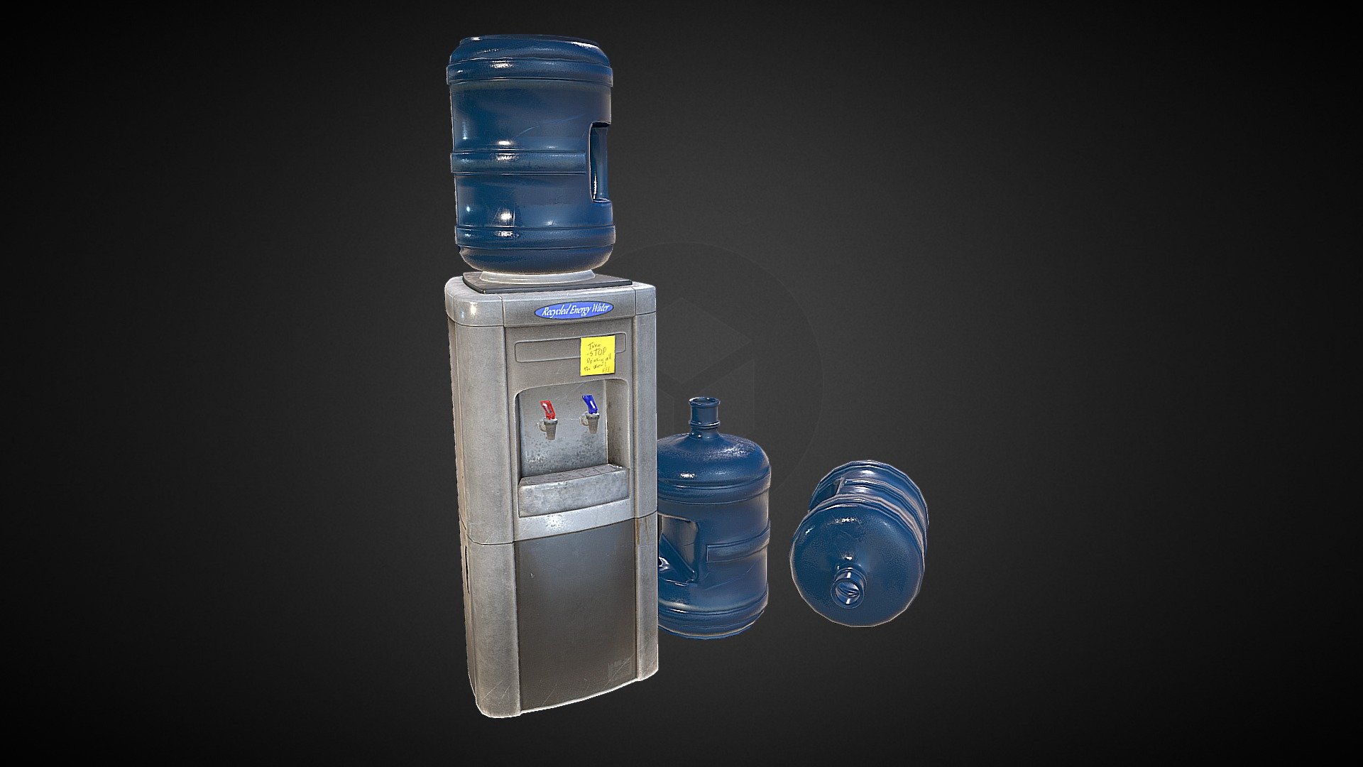 Water Dispenser 3d model