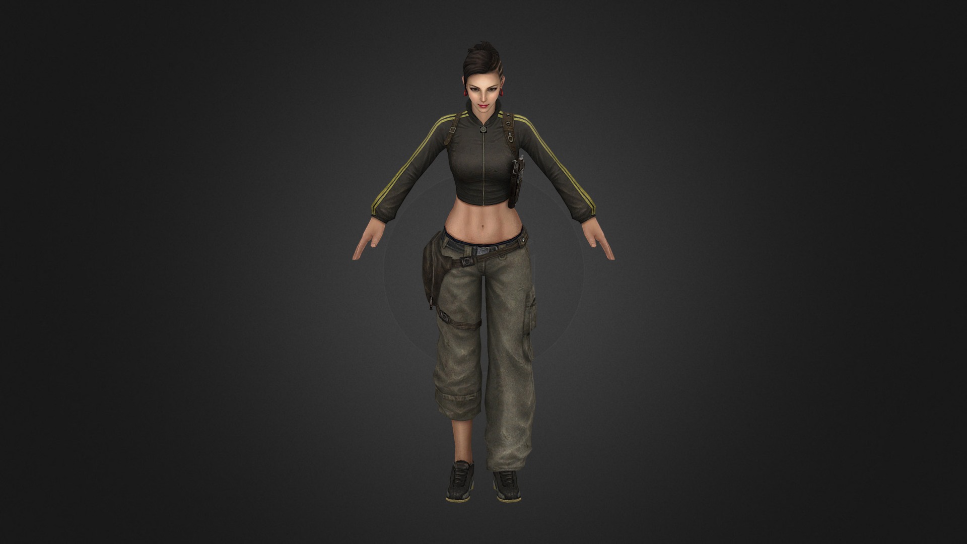 Linmeiling Casual 3d model