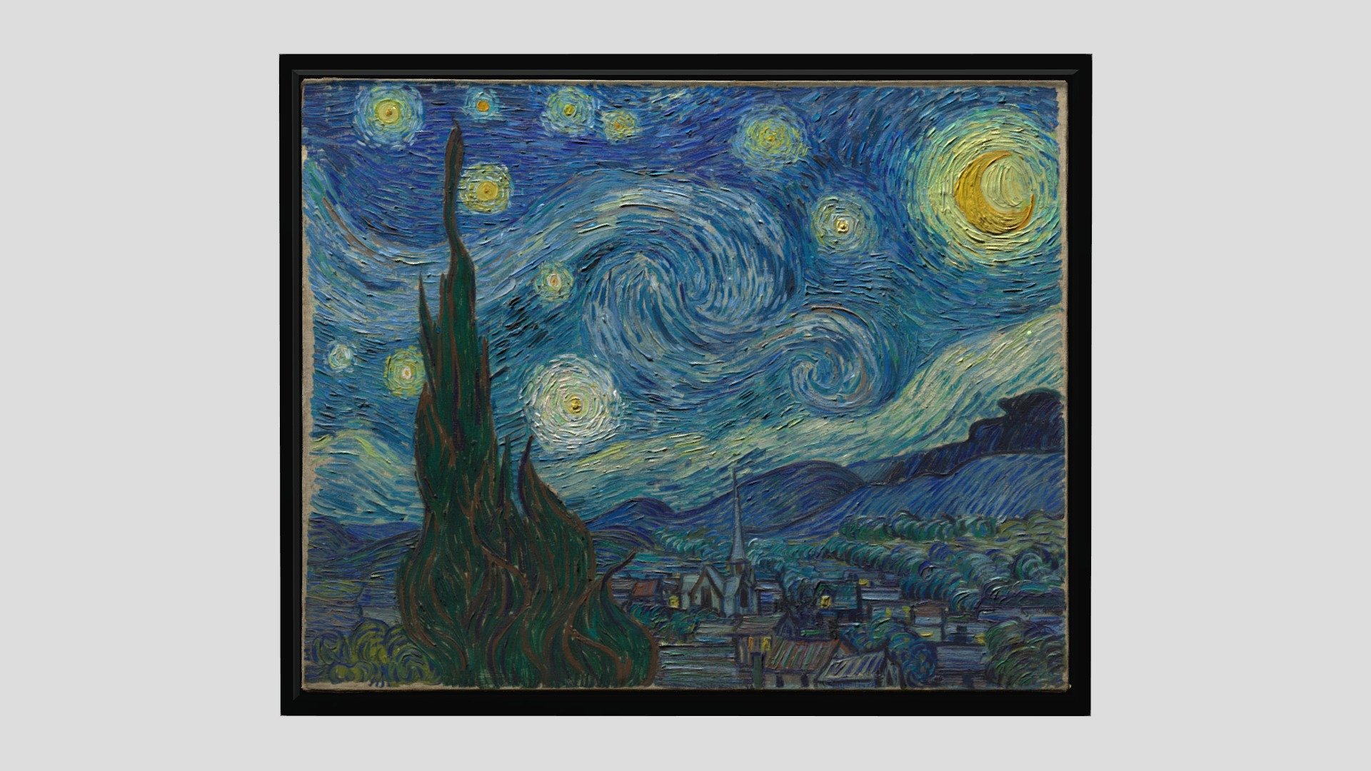 The Starry Night 3d model