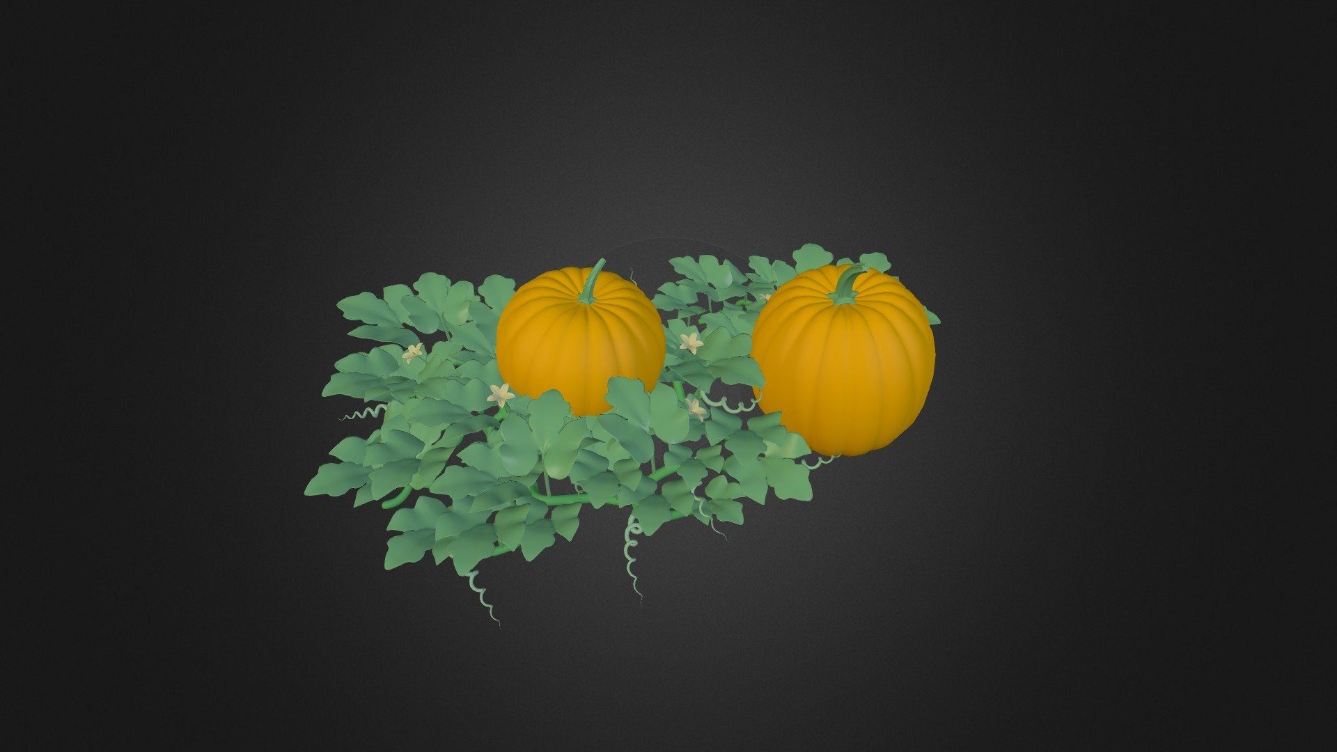 pumpkin 3d model