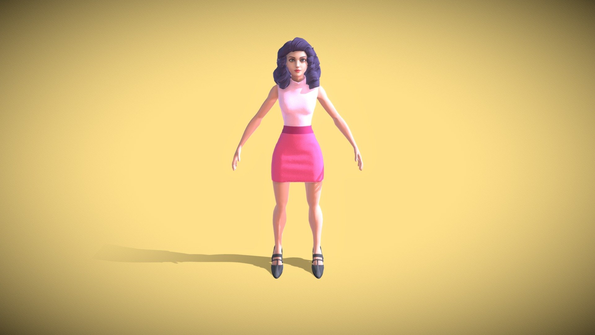 Katy Perry 3d model