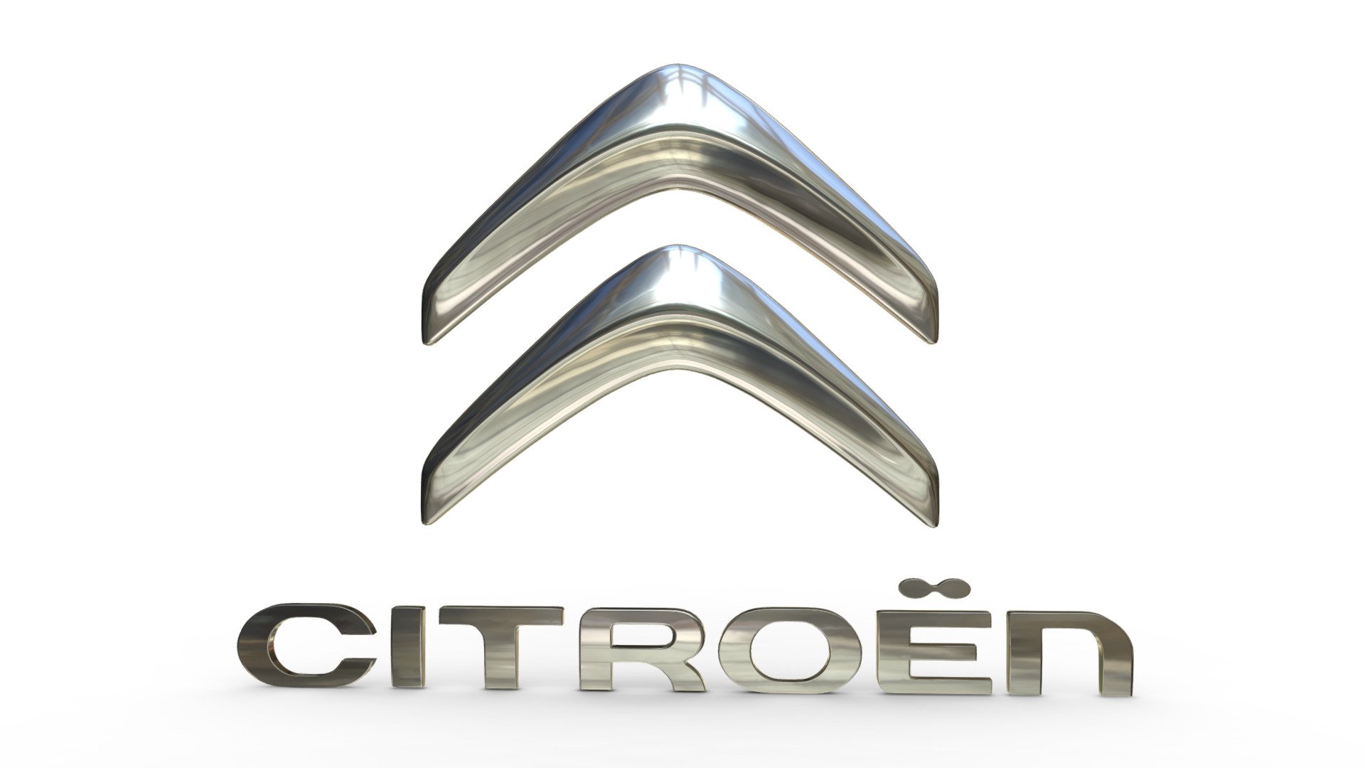 Citroen Logo 3d model