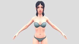 Stylized Female Character