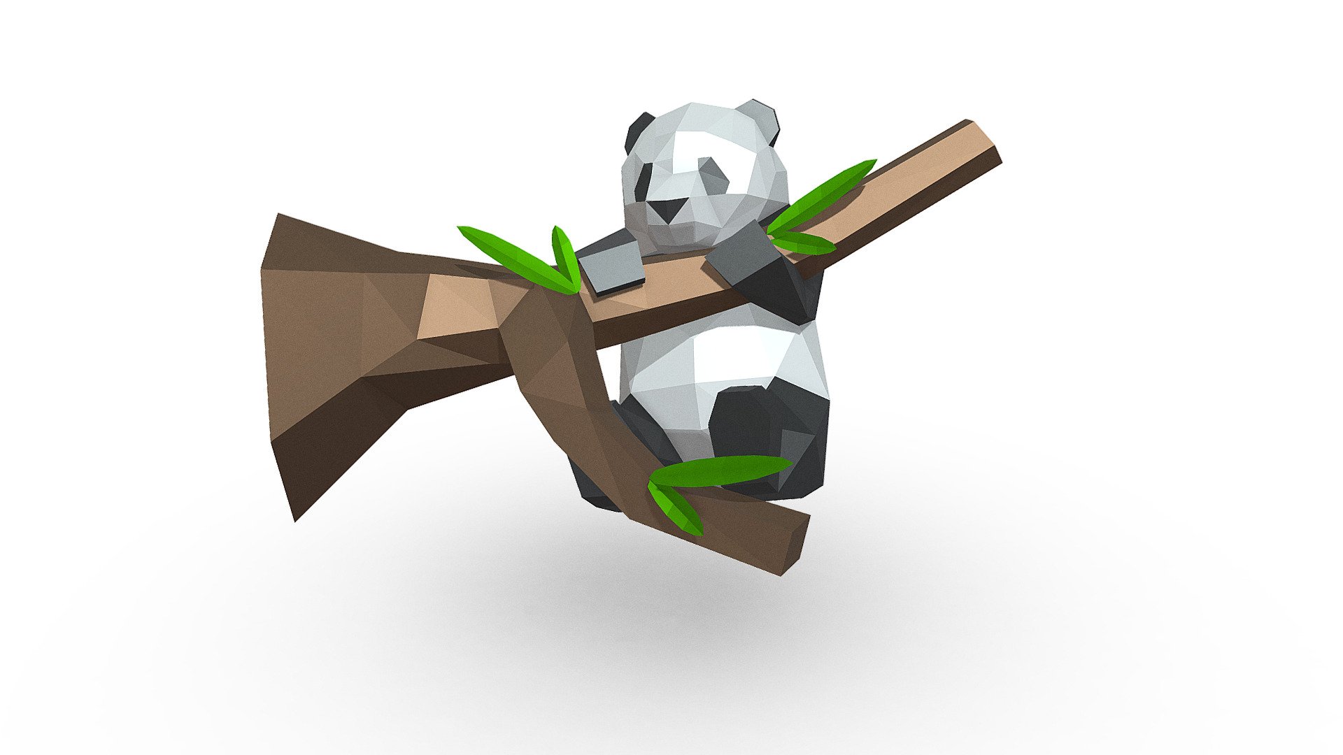 Panda 3 3d model