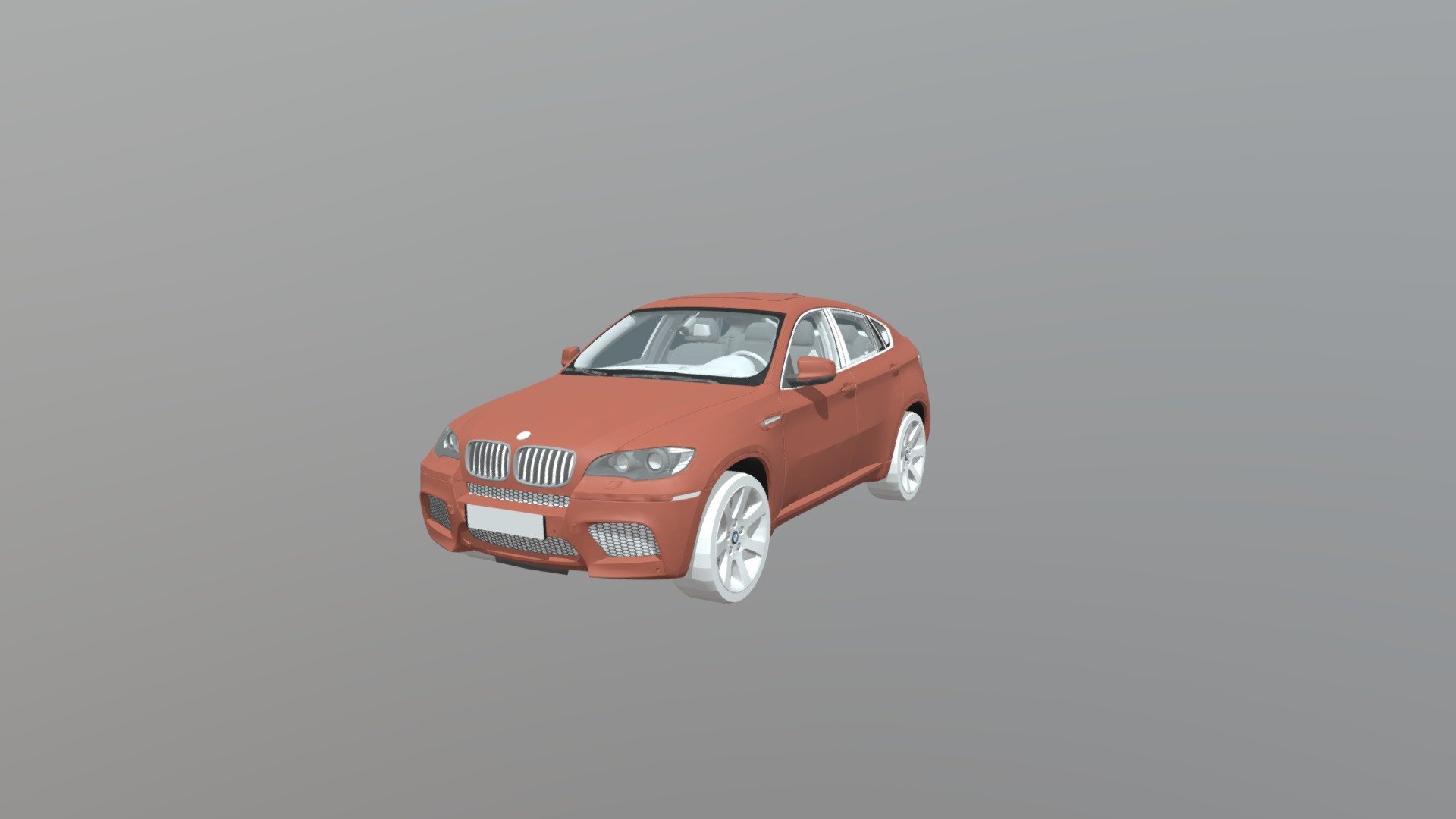 BMW X6 3d model