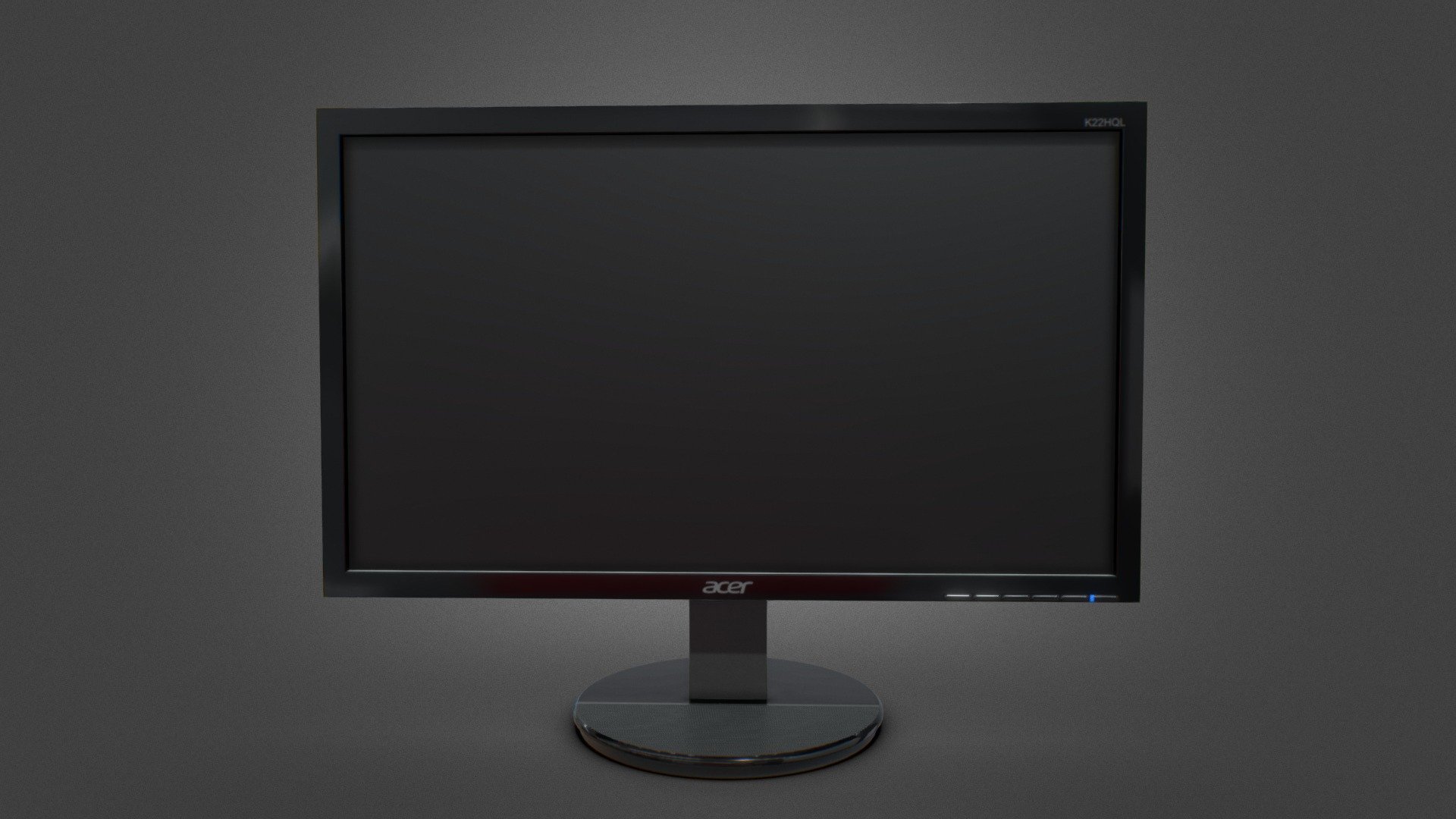 Acer K222HQL Model Monitor 3d model