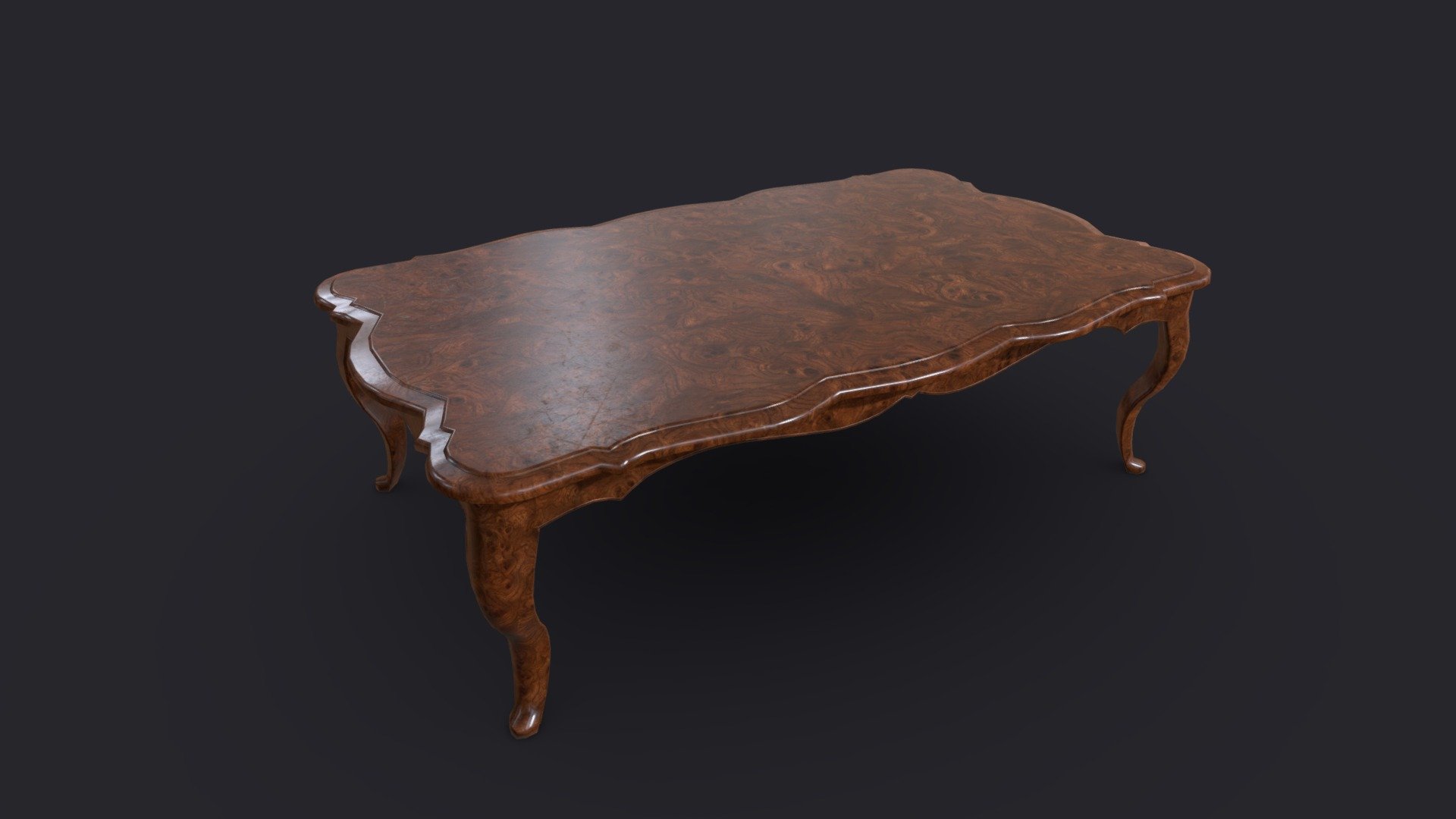 Couch Table 3d model