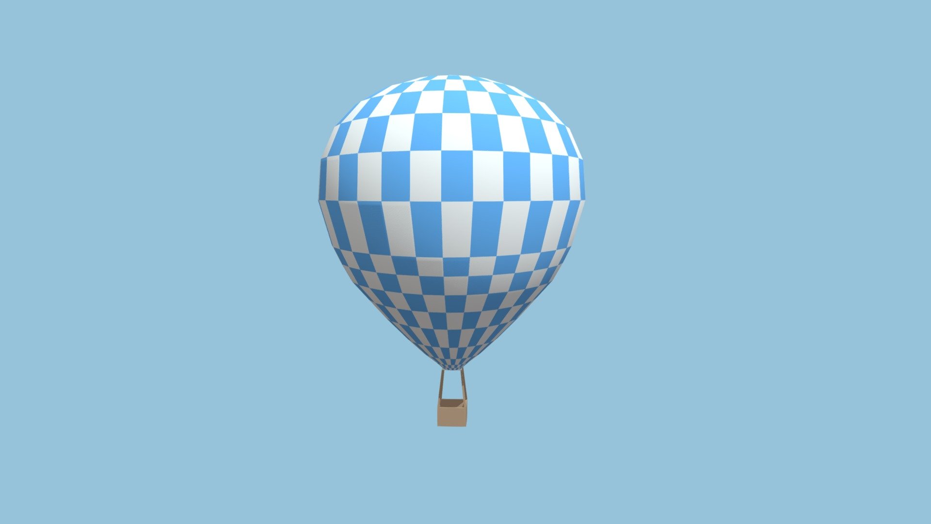 Hot Air Balloon 3d model