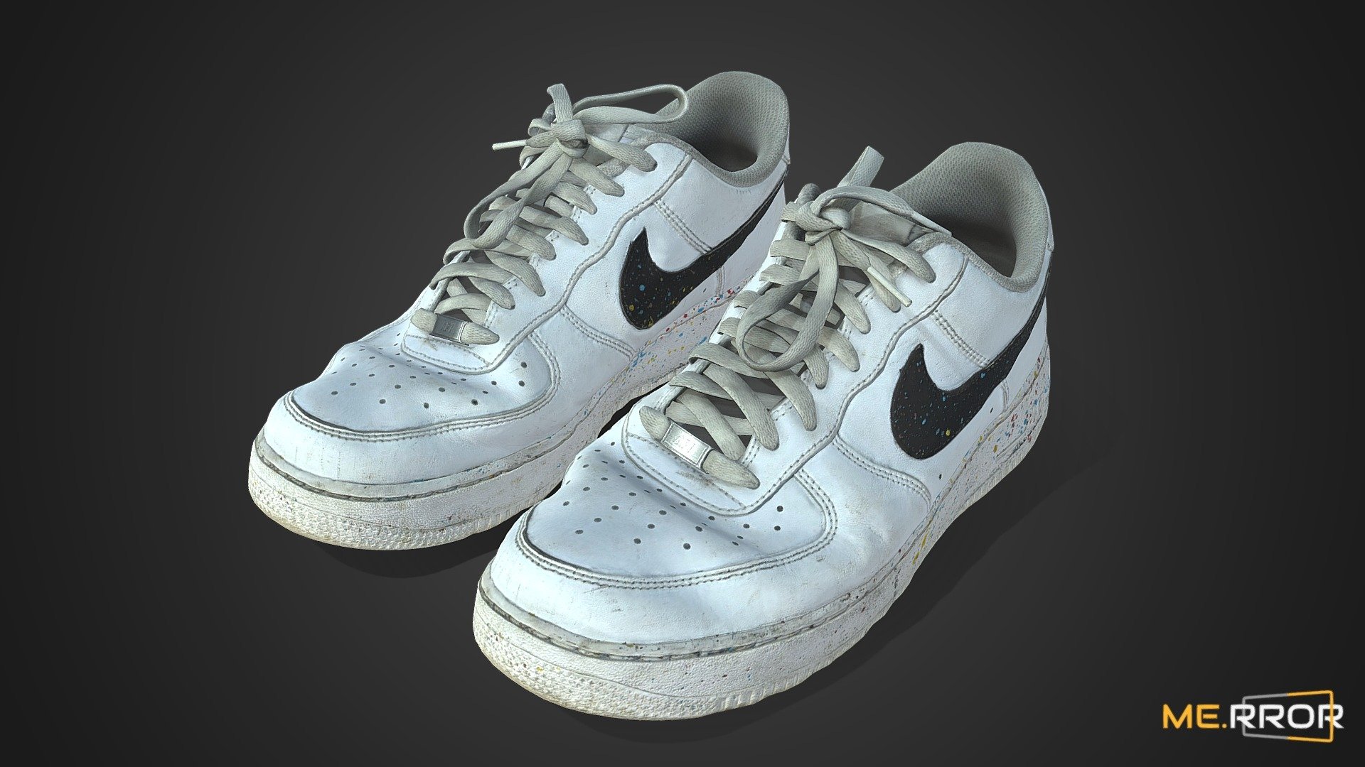 [Game-Ready] Old Used Sneakers 3d model