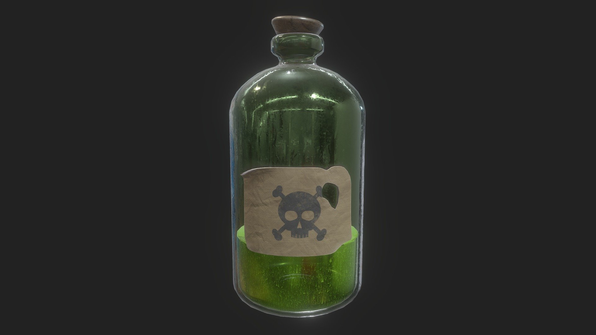 Potion of Poison 3d model