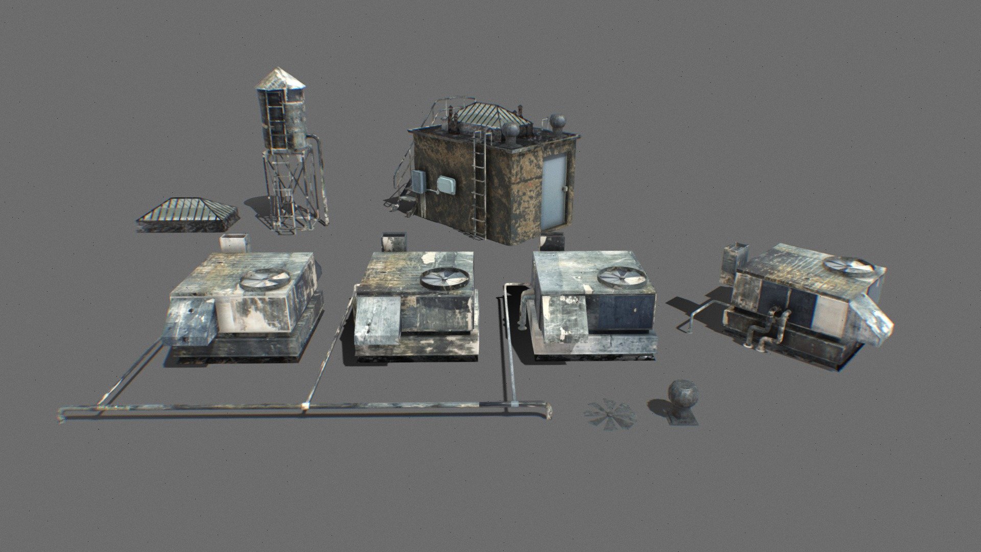 Rooftop_Elements_SF 3d model