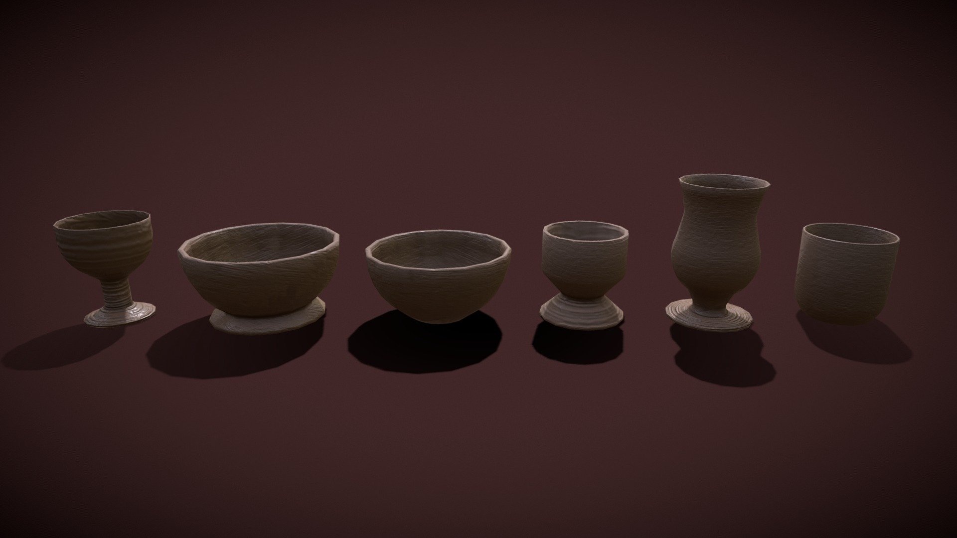 Cups_FBX 3d model